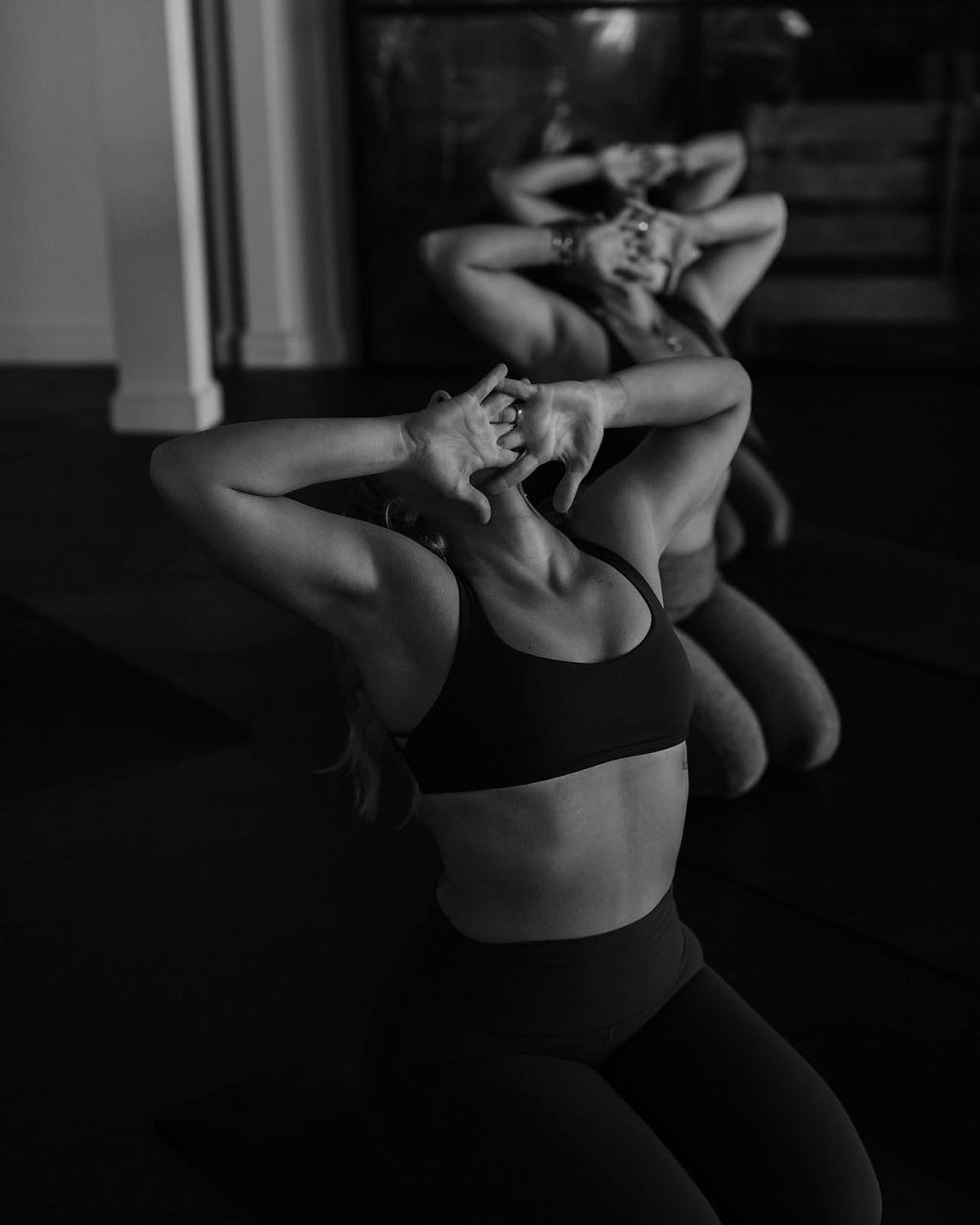 Mat Pilates class